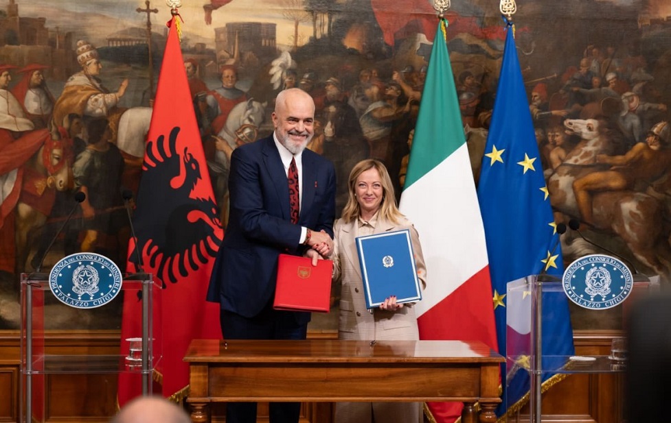 Marreveshja Rama-Meloni per emigrantet dergohet ne Gjykaten e BE